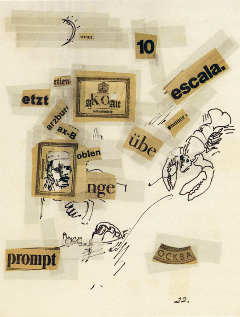 ZEIT-collages sheet 22 1980