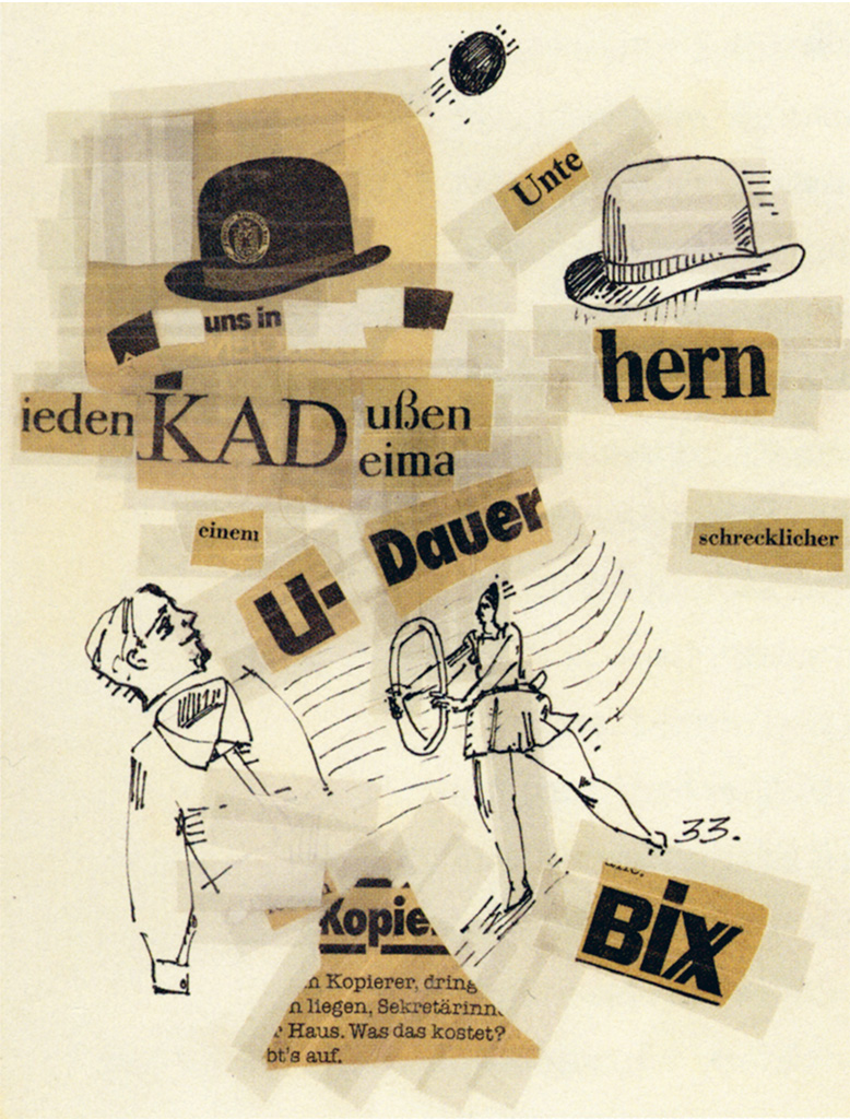 ZEIT-collages sheet 33 1980