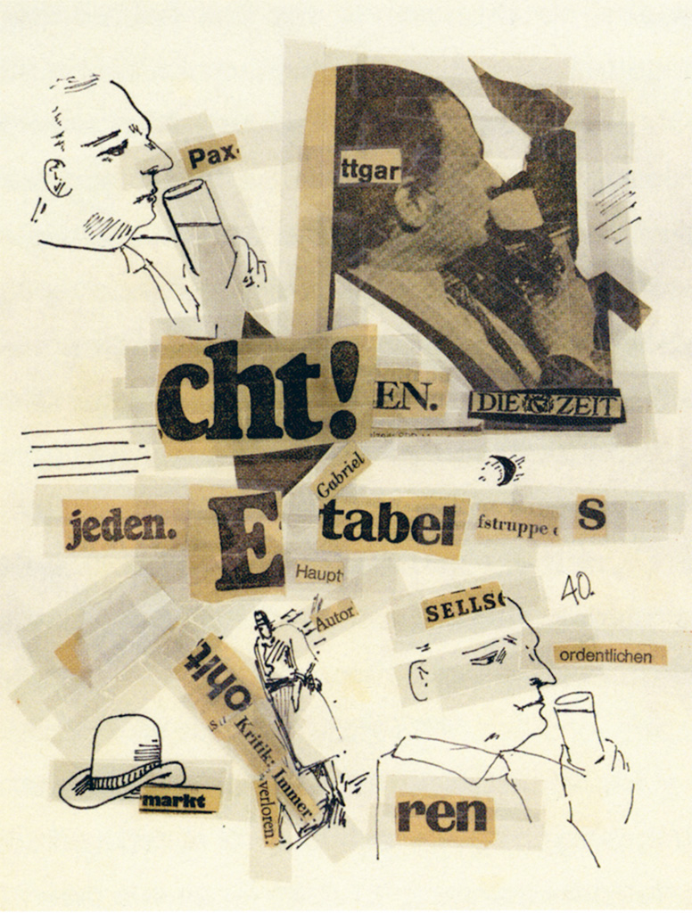 ZEIT-collages sheet 40 1980