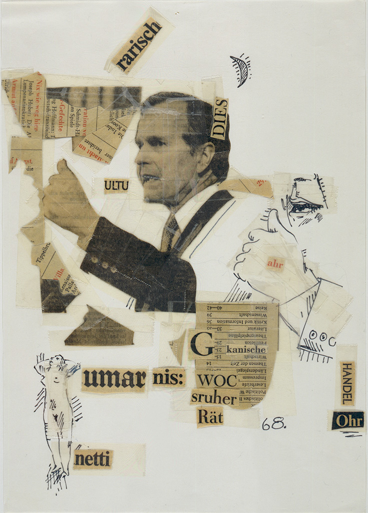 ZEIT-collages sheet 68 1980